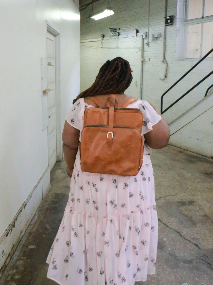 Voyager Leather Backpack