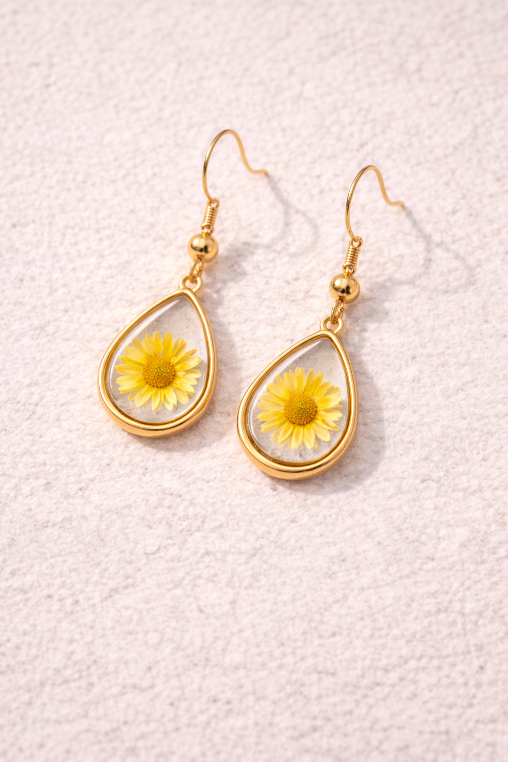 Wildflower Gold Dangle Earrings