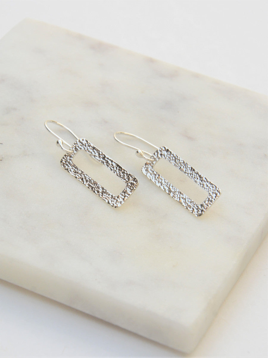 Winter Window Sterling Earrings
