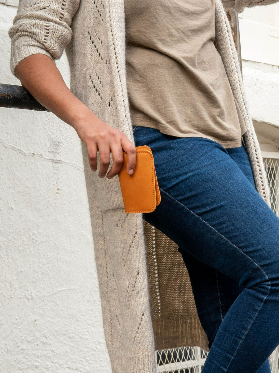 Luxe Leather Pocket Wallet