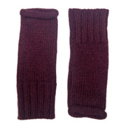 Wine Essential Knit Alpaca Gloves