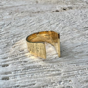 Open Angular Bombshell Ring