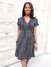 Arabella Organic Wrap Dress - FINAL SALE