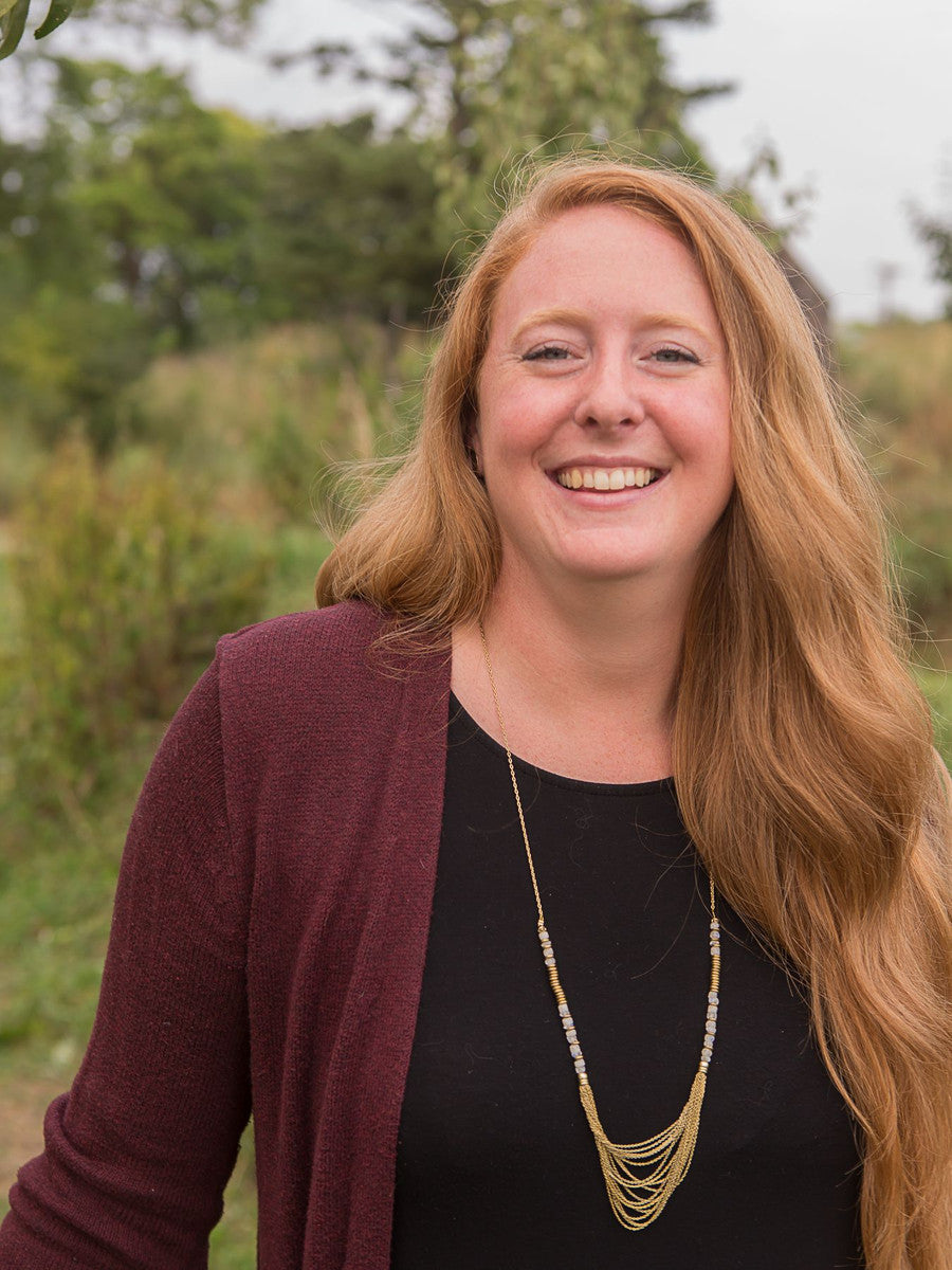 Meteor Shower Moonstone Necklace