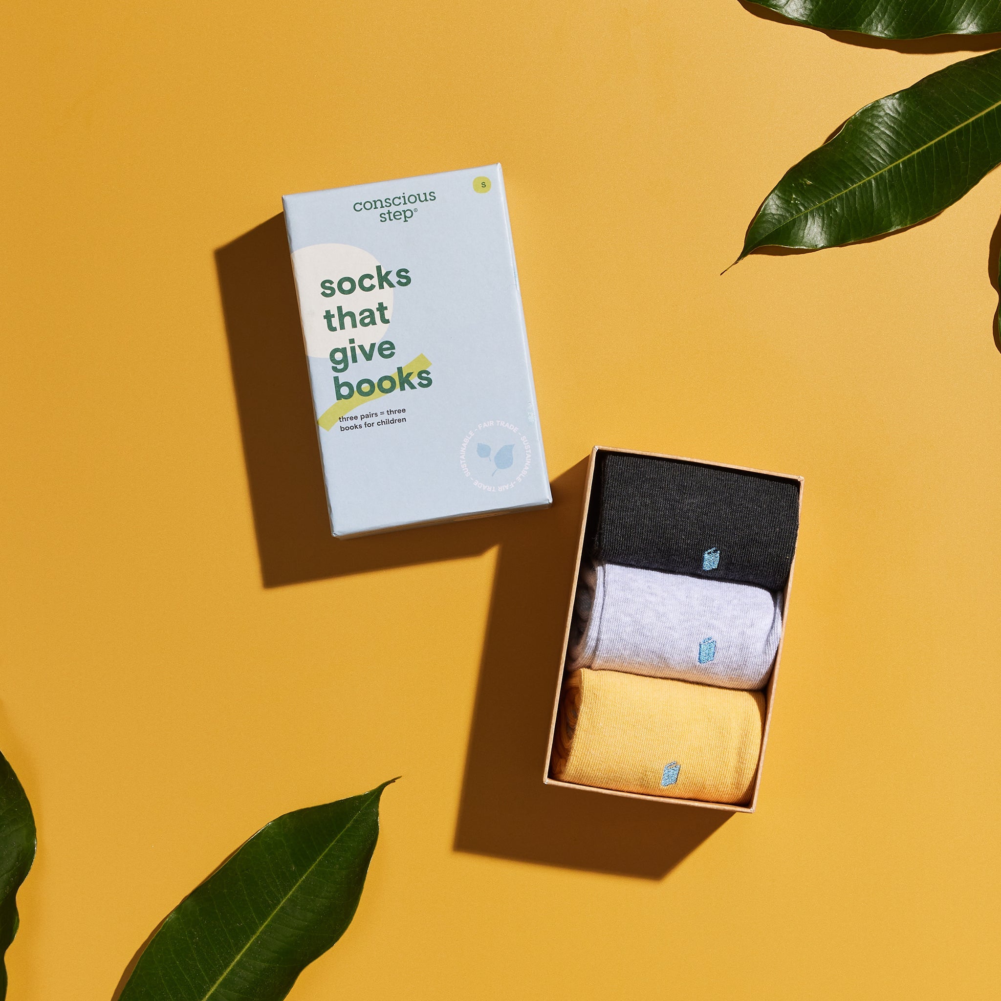 Socks that Give Books