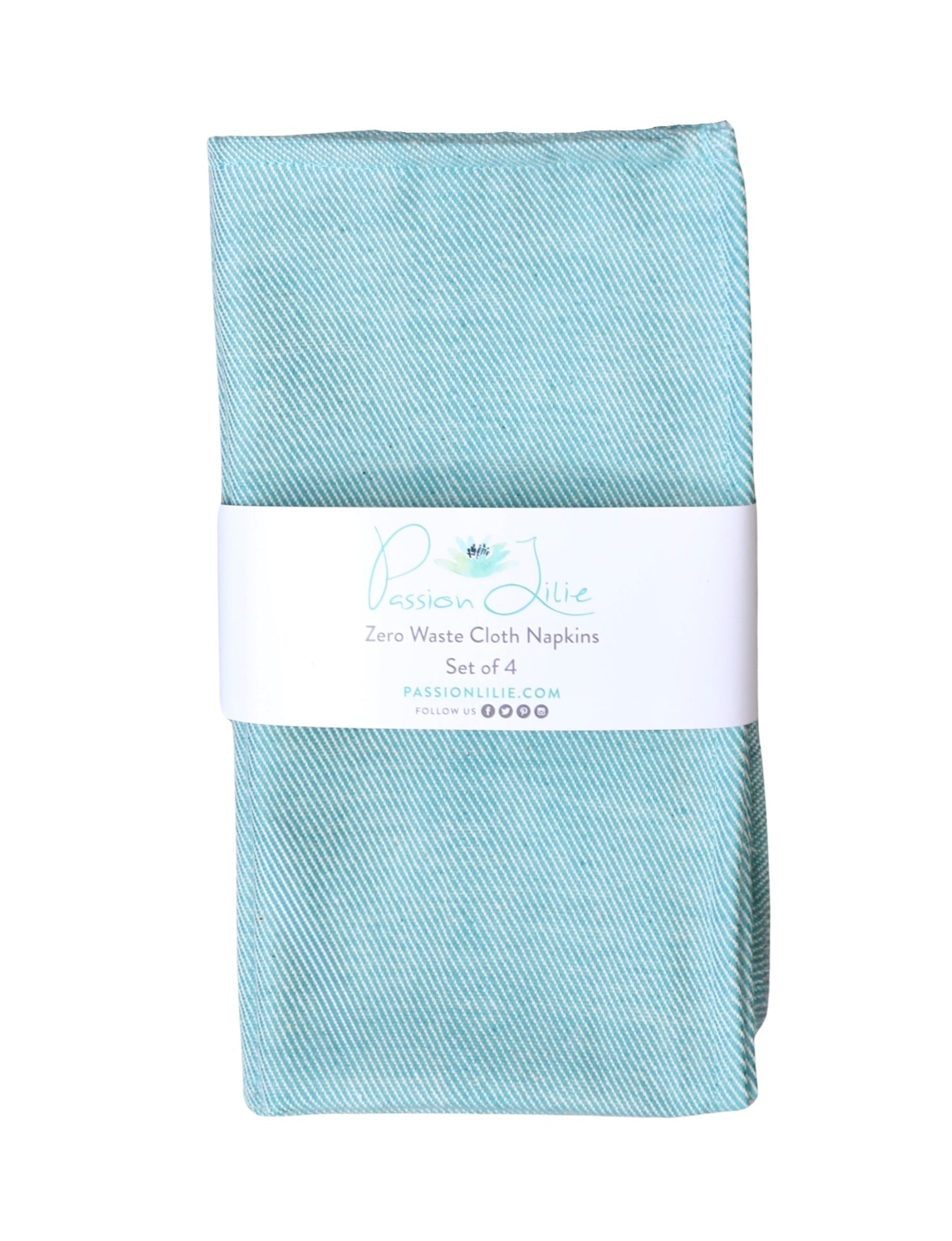 Cloth Napkins- Mint - Set of 4