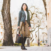 Knee-Length: "Mini" Sari Wrap Skirts