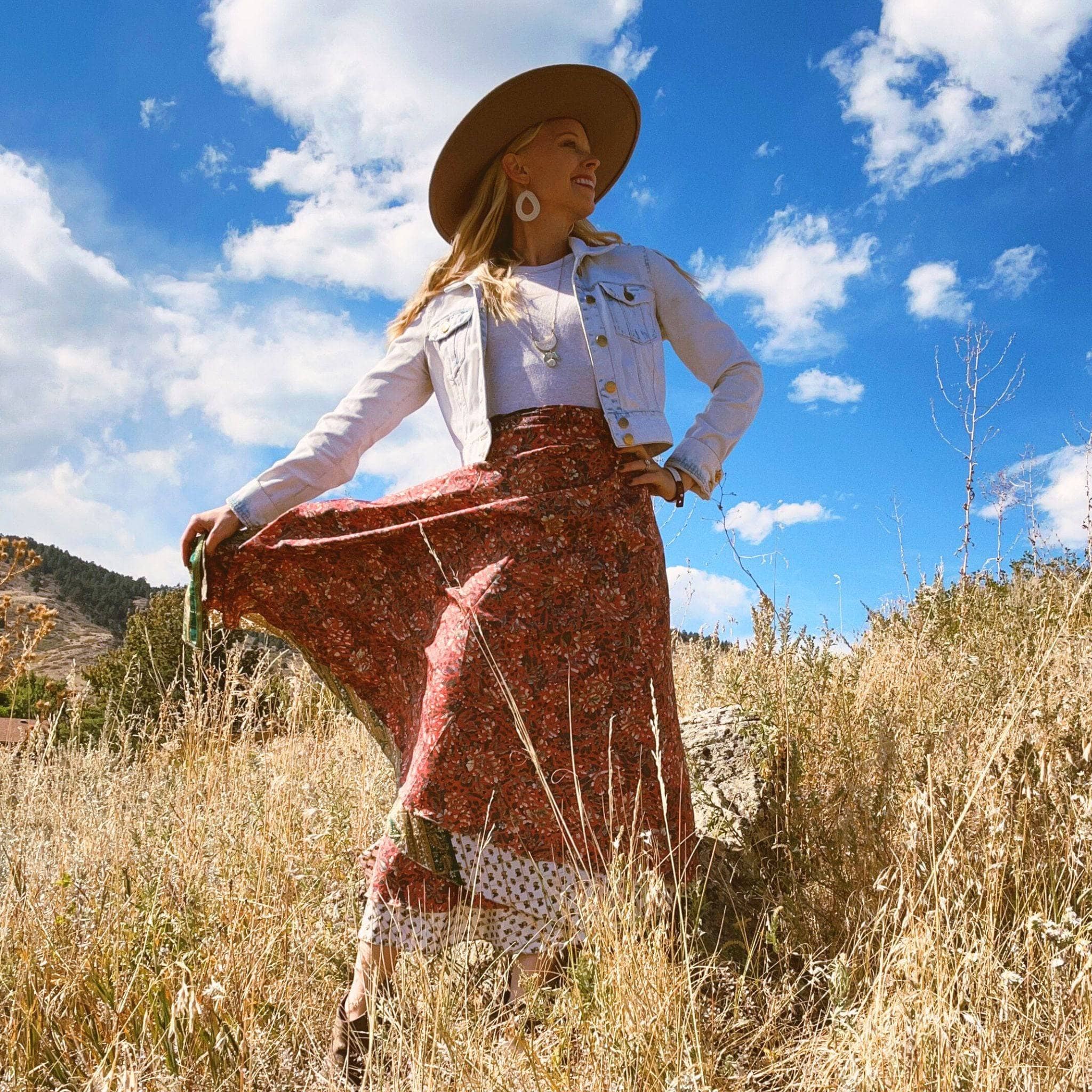 The Original Sari Wrap Skirt