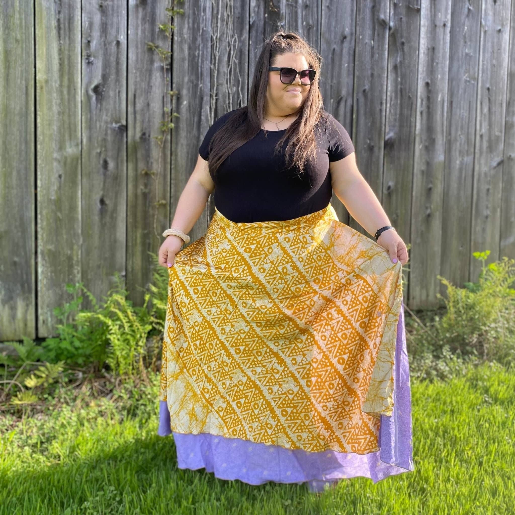 The Original Sari Wrap Skirt
