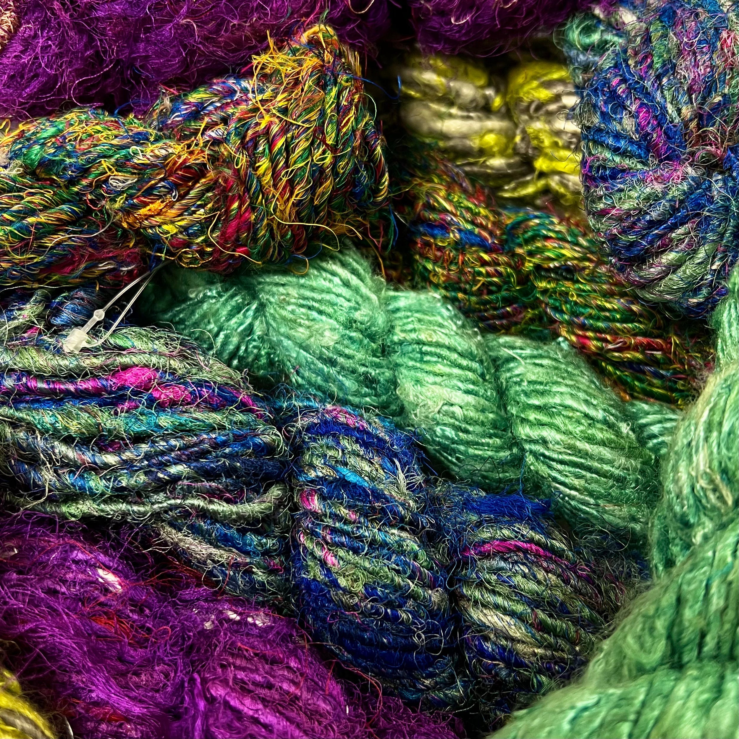 Mystery Hank of Banana Fiber Yarn