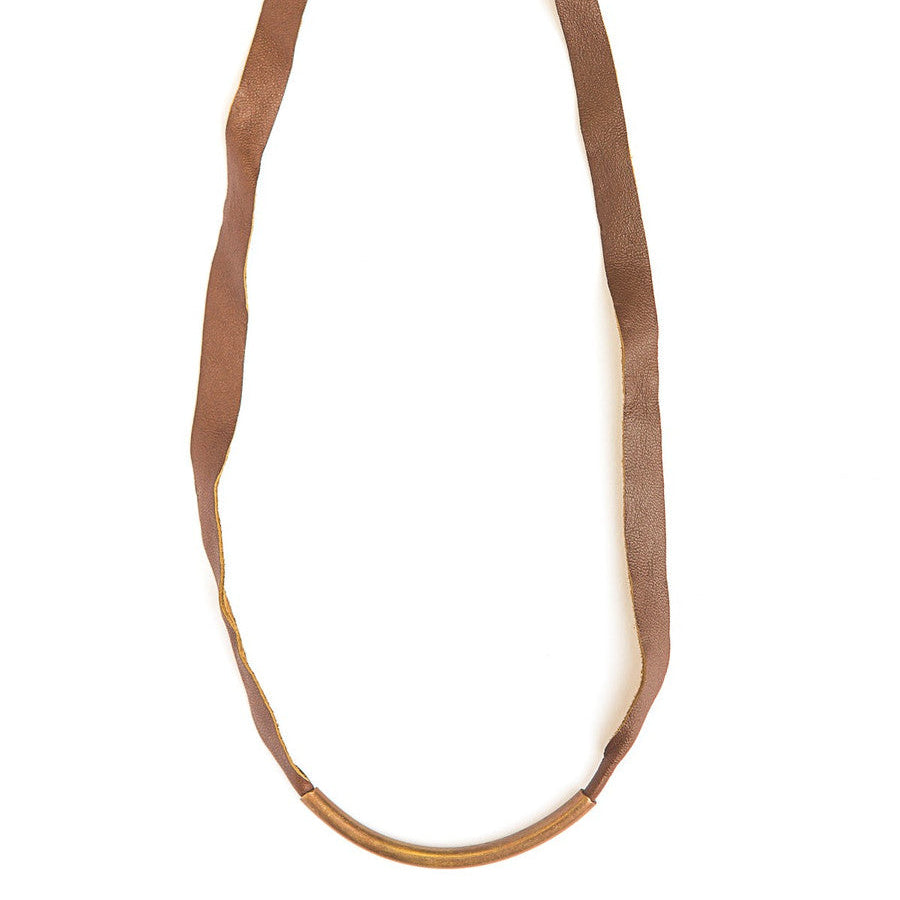 Tube Artillery Necklace - Copper