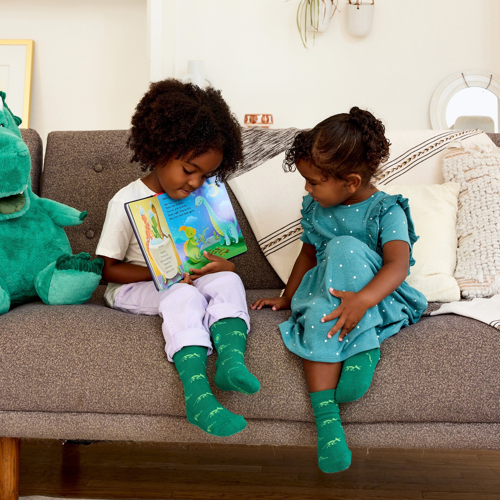 Kids Socks that Give Books