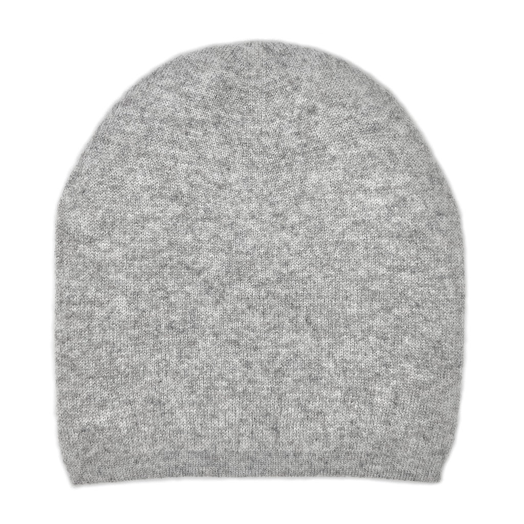 Charcoal + Ash Reversible Cashmere Beanie