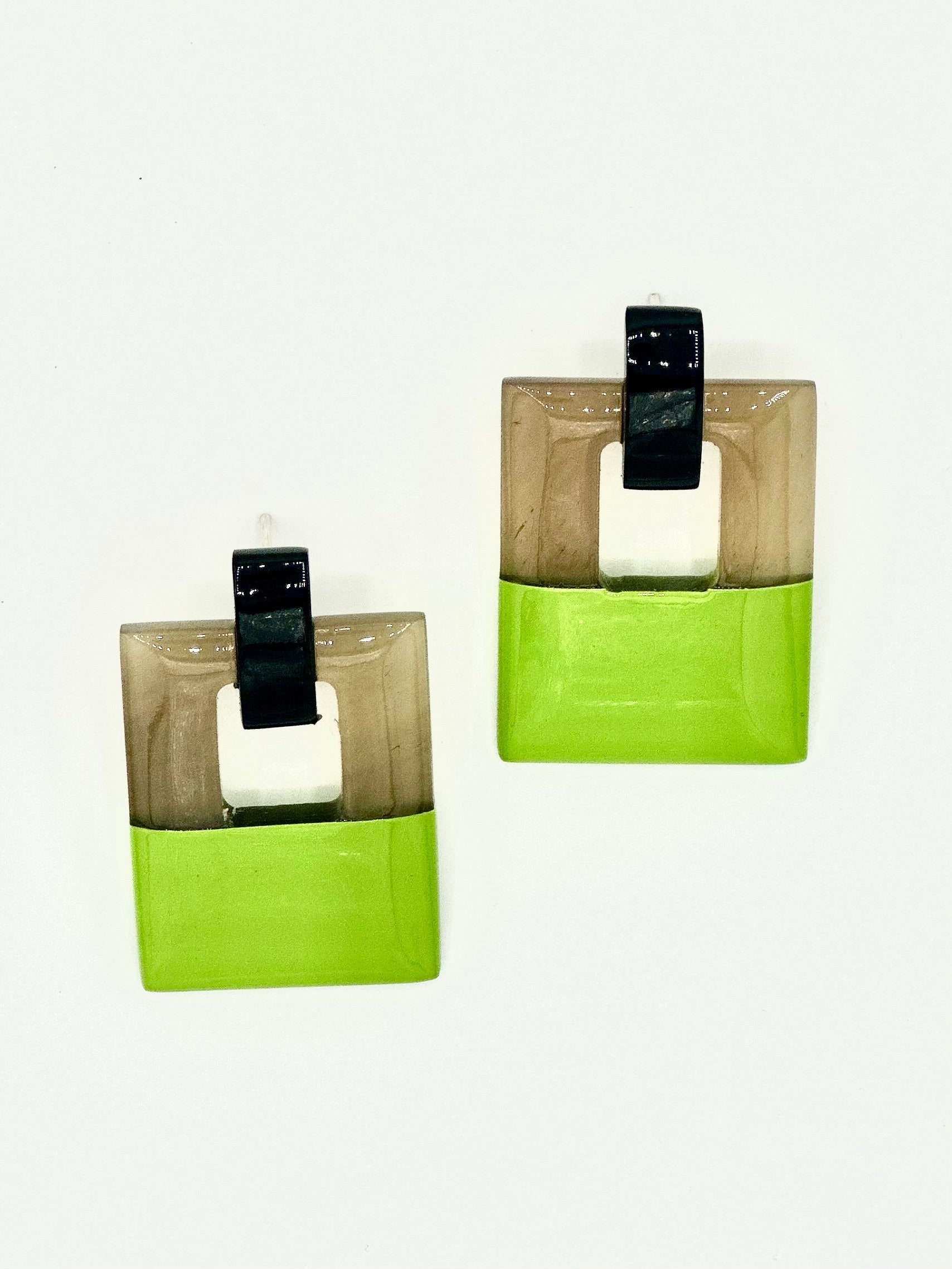 Hinged Horn Earrings