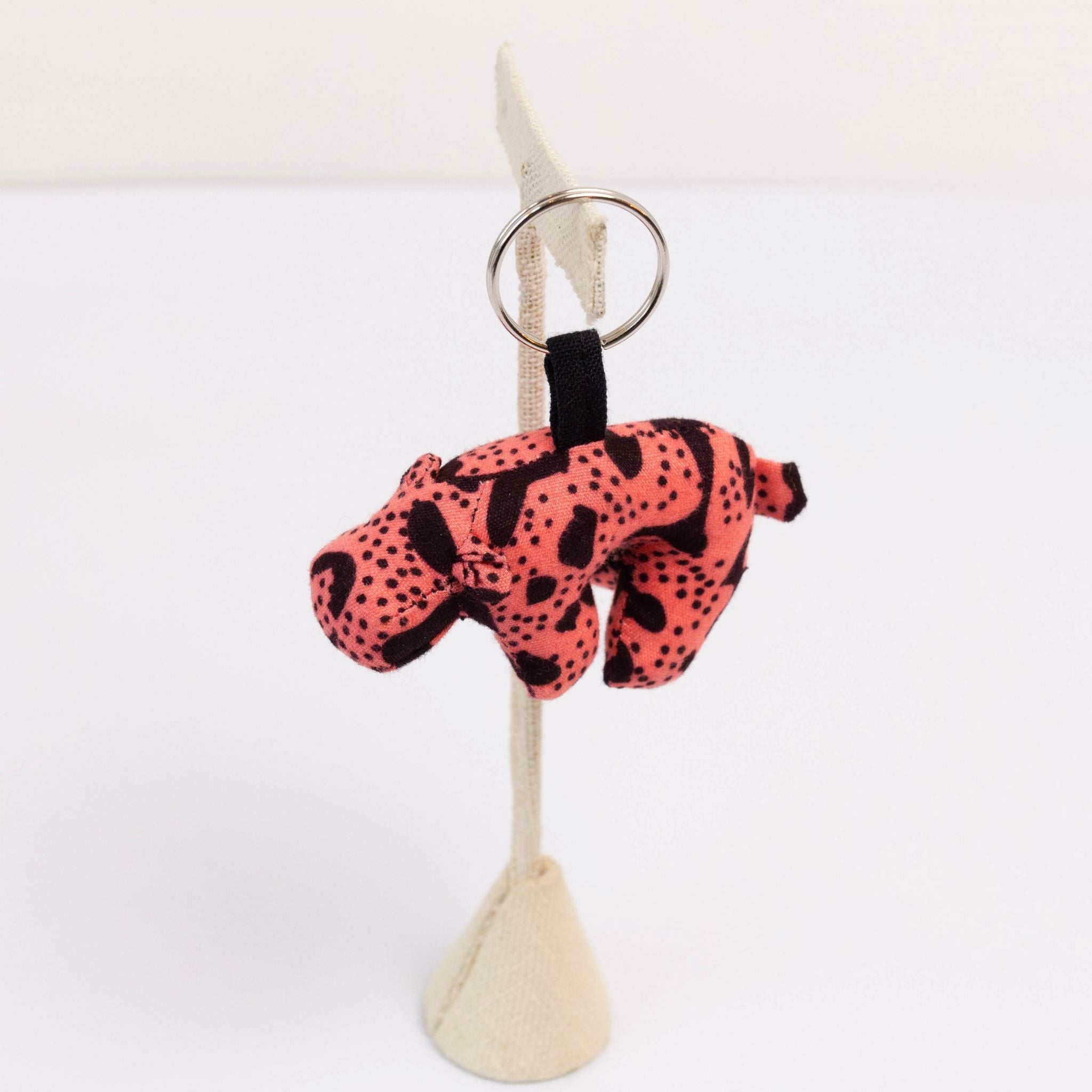 Kitenge Animal Keychain