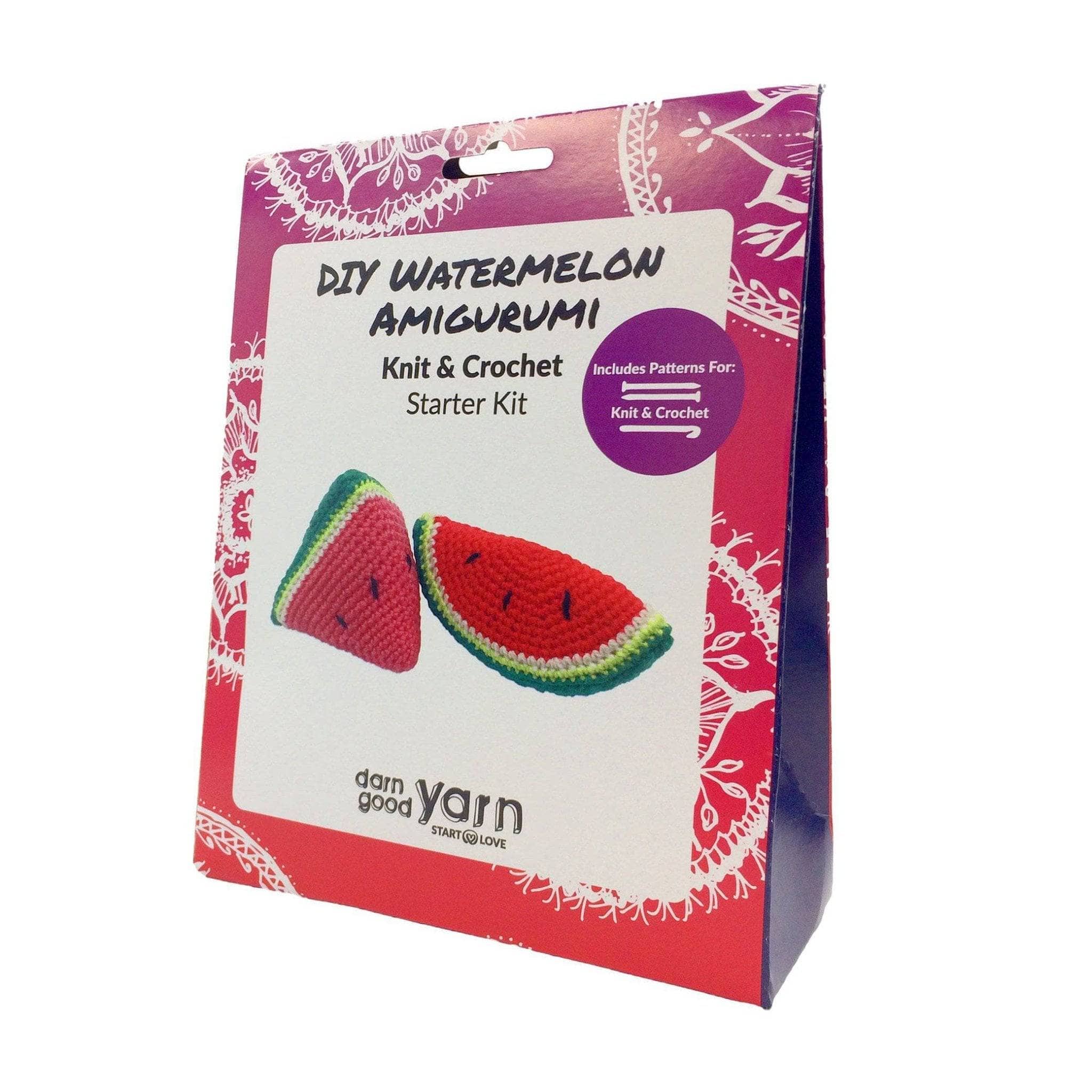 Yarn-a-Melon – DIY Crochet or Knit Kit
