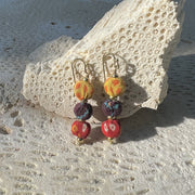 Kantha Sari Earrings