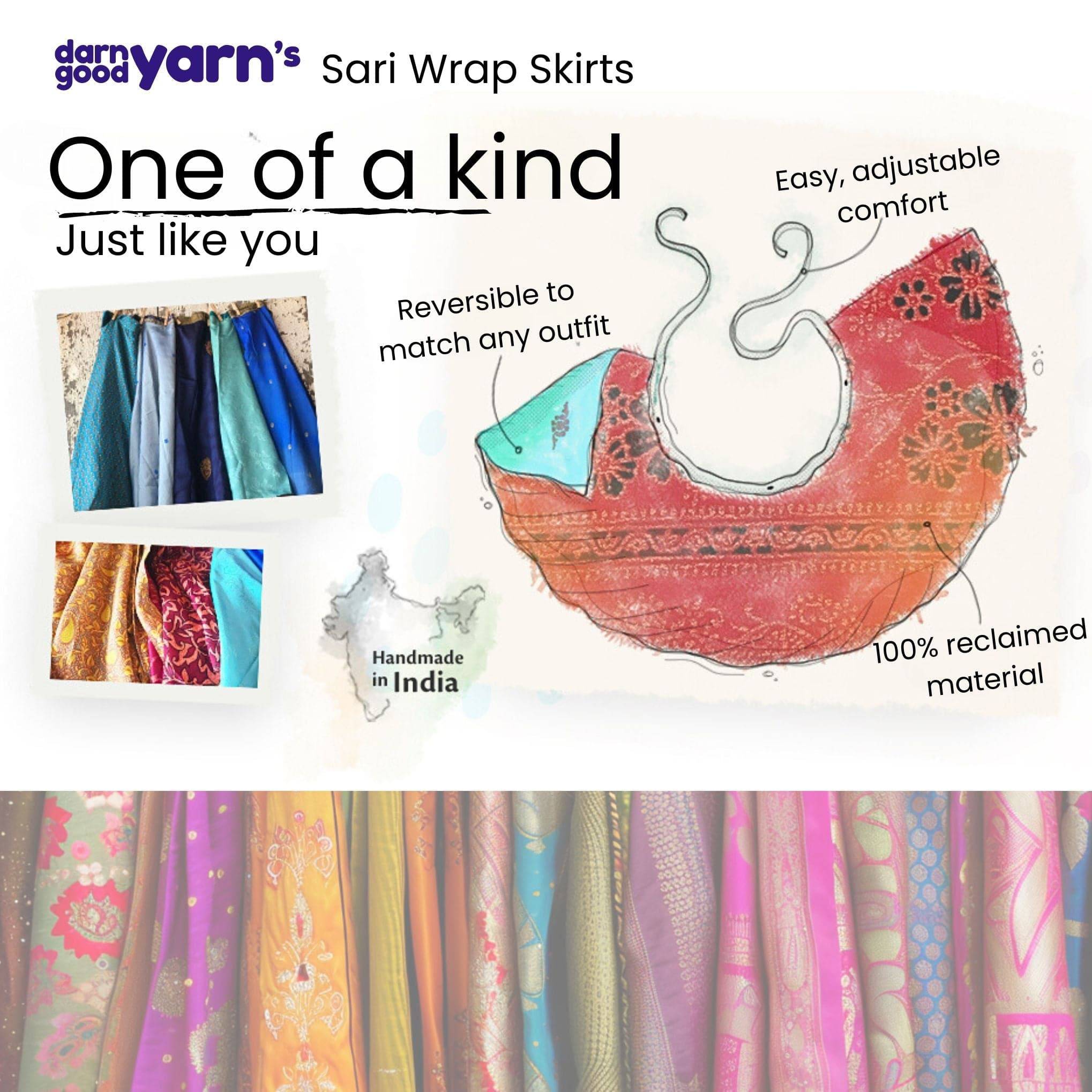 Kids Skirt – Recycled Sari Magic