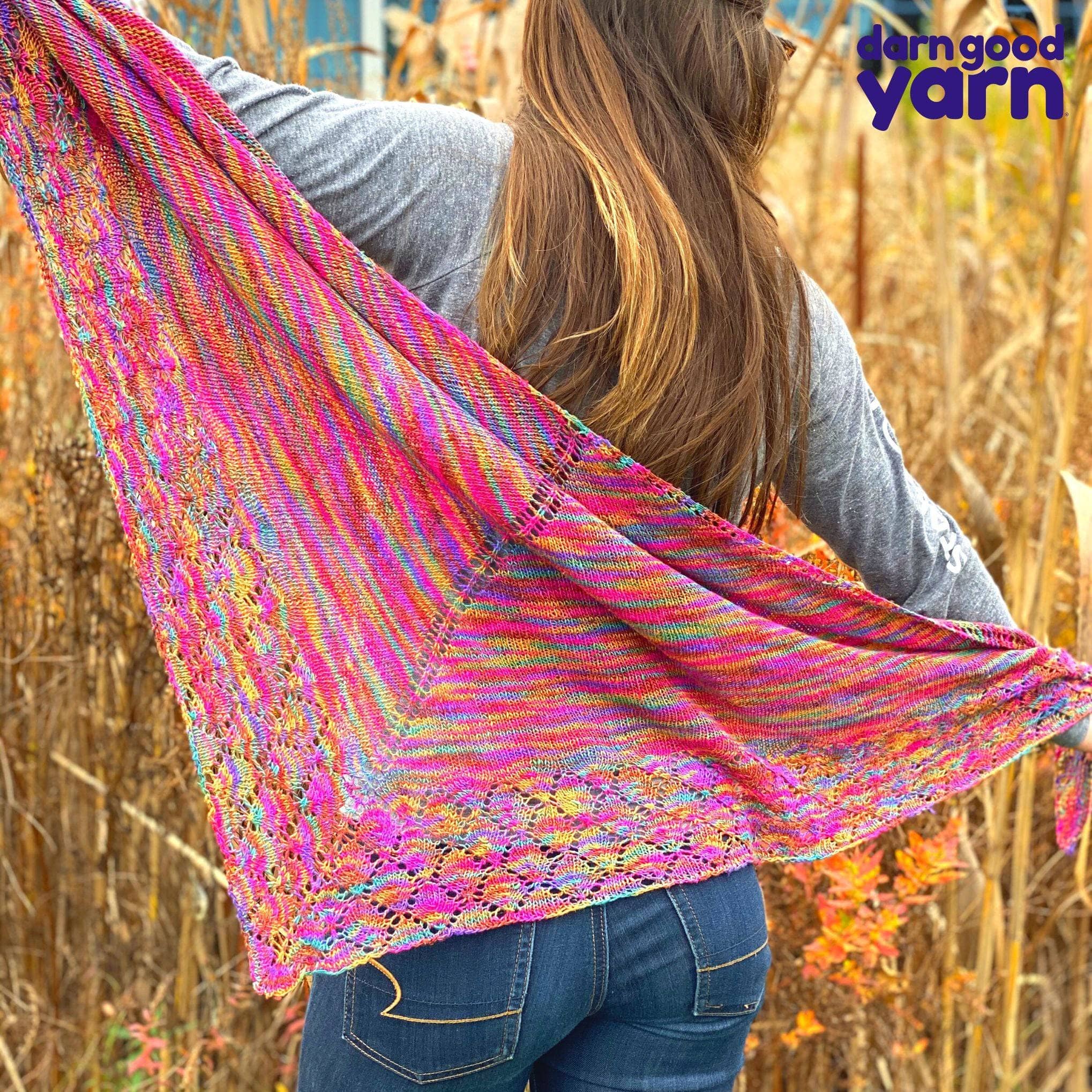 Lace Weight Silk Shawl Kit