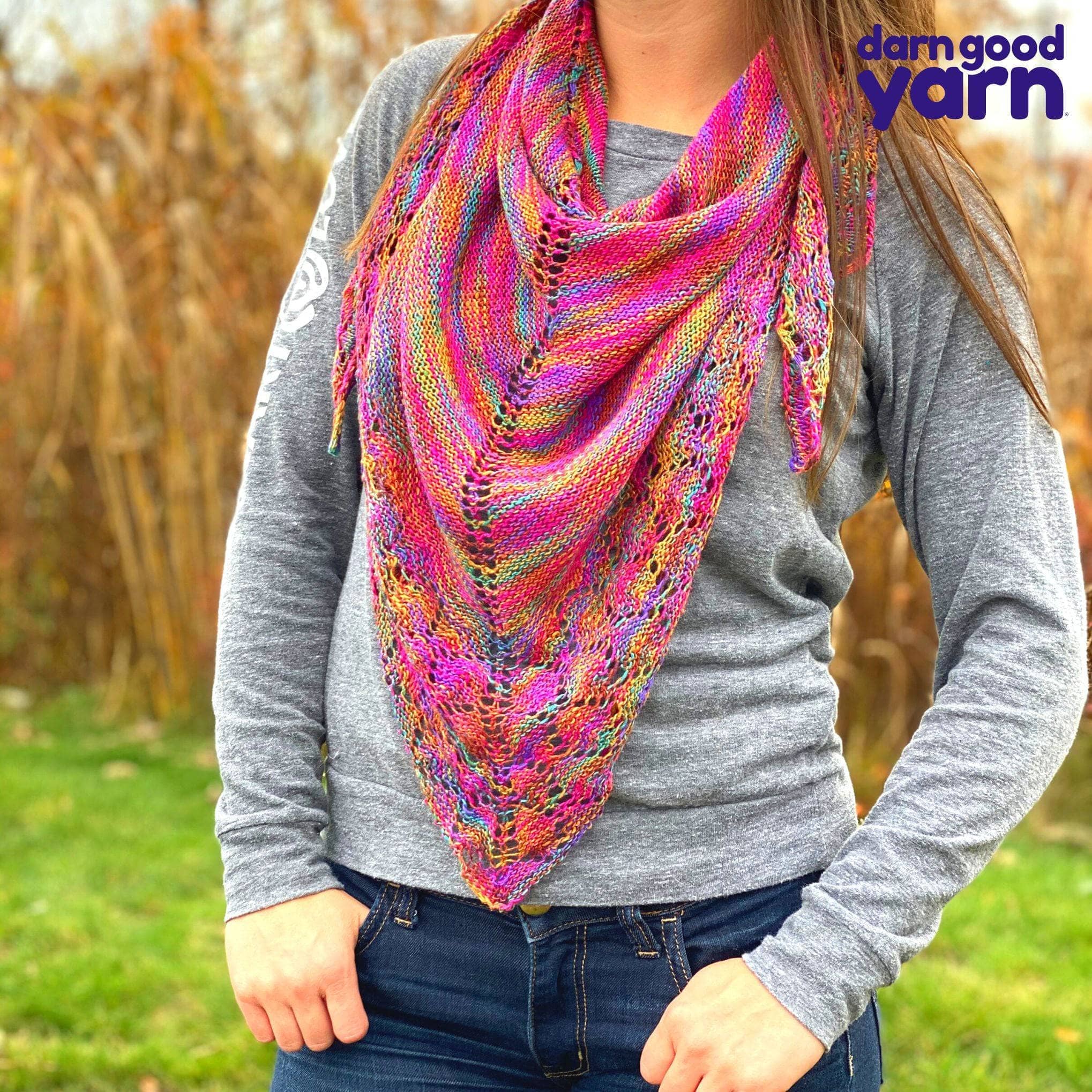 Lace Weight Silk Shawl Kit