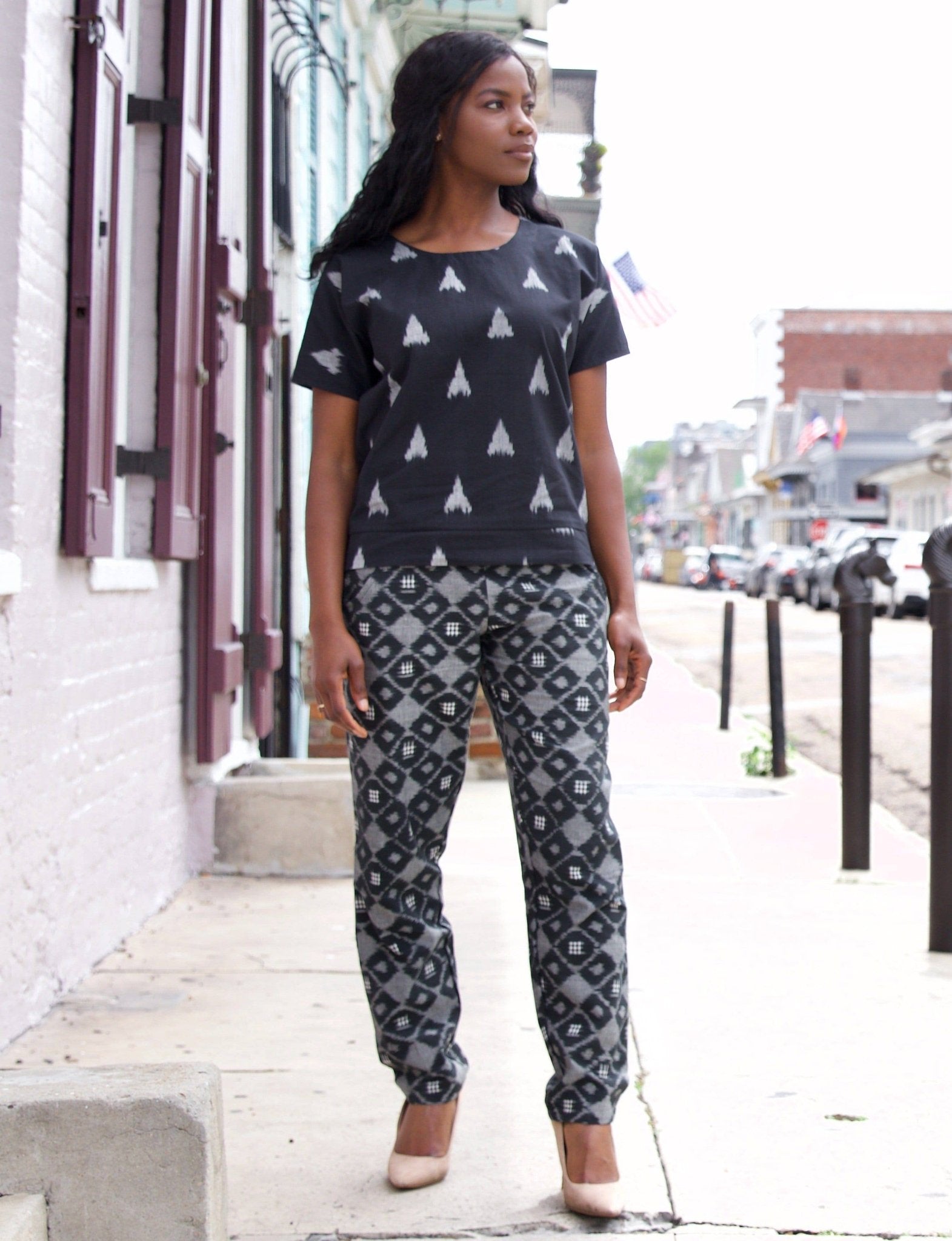 Leo Triangle Top