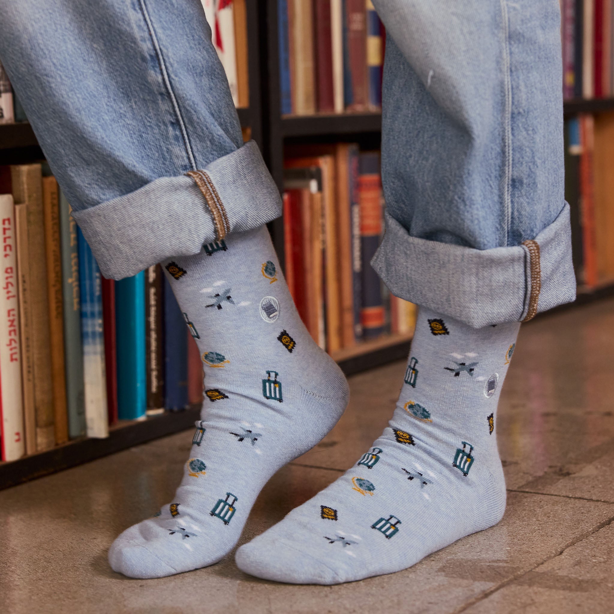 Socks that Give Books