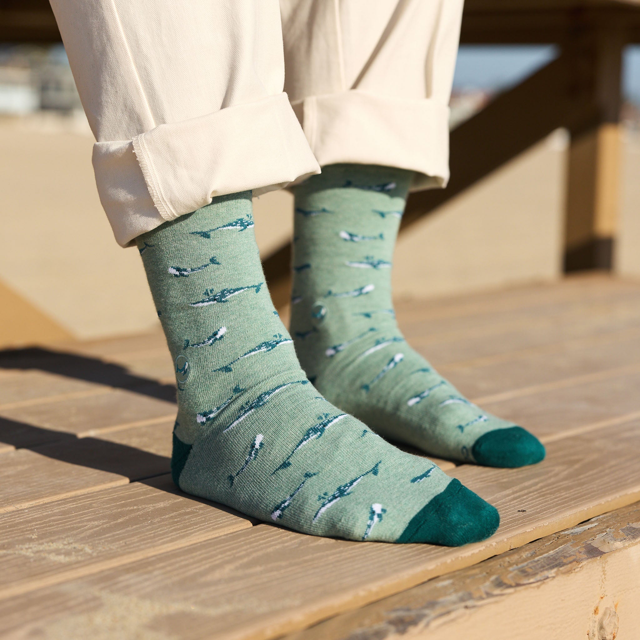 Socks that Protect Whales