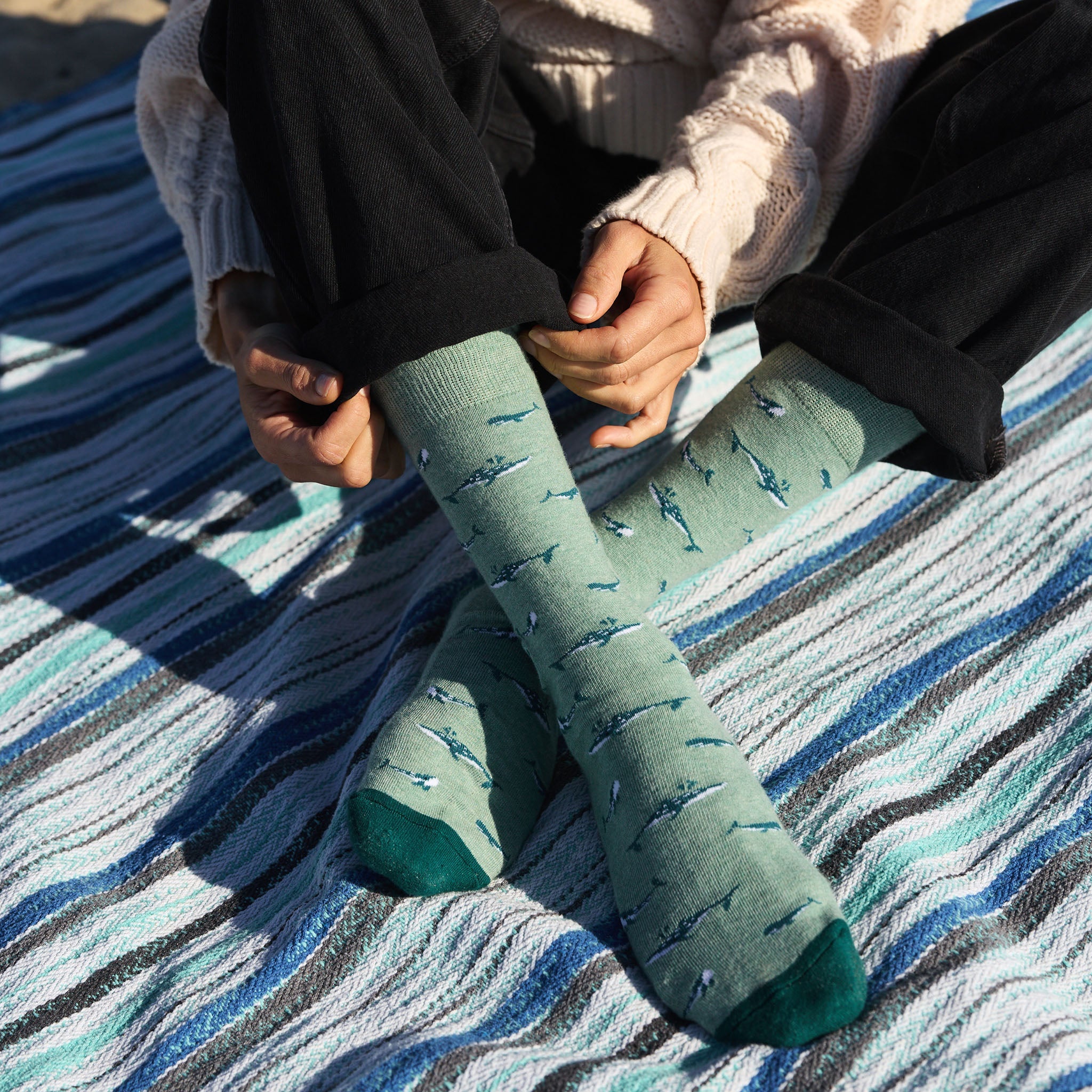 Socks that Protect Whales