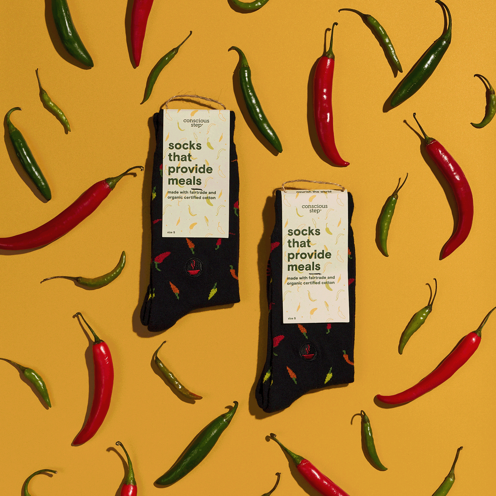 Socks that Provide Meals