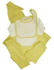 Newborn Baby Bundle: Set of 6 Items - Yellow