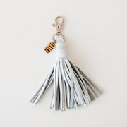 Leather Tassel Key Holder