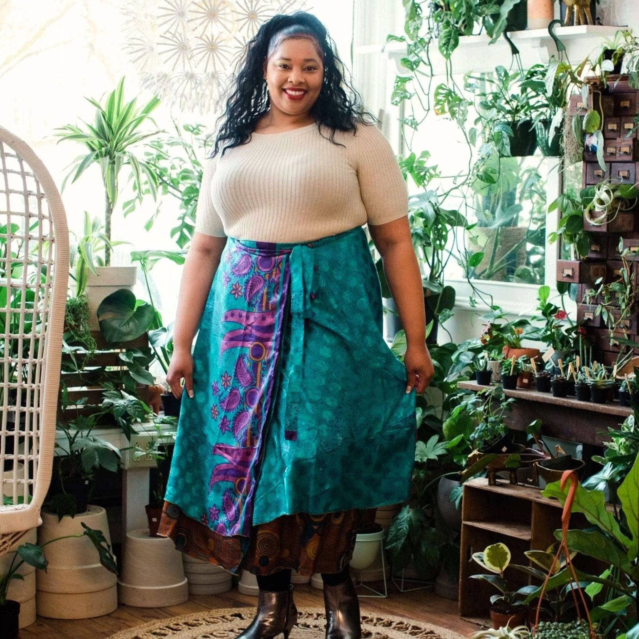 The Original Sari Wrap Skirt