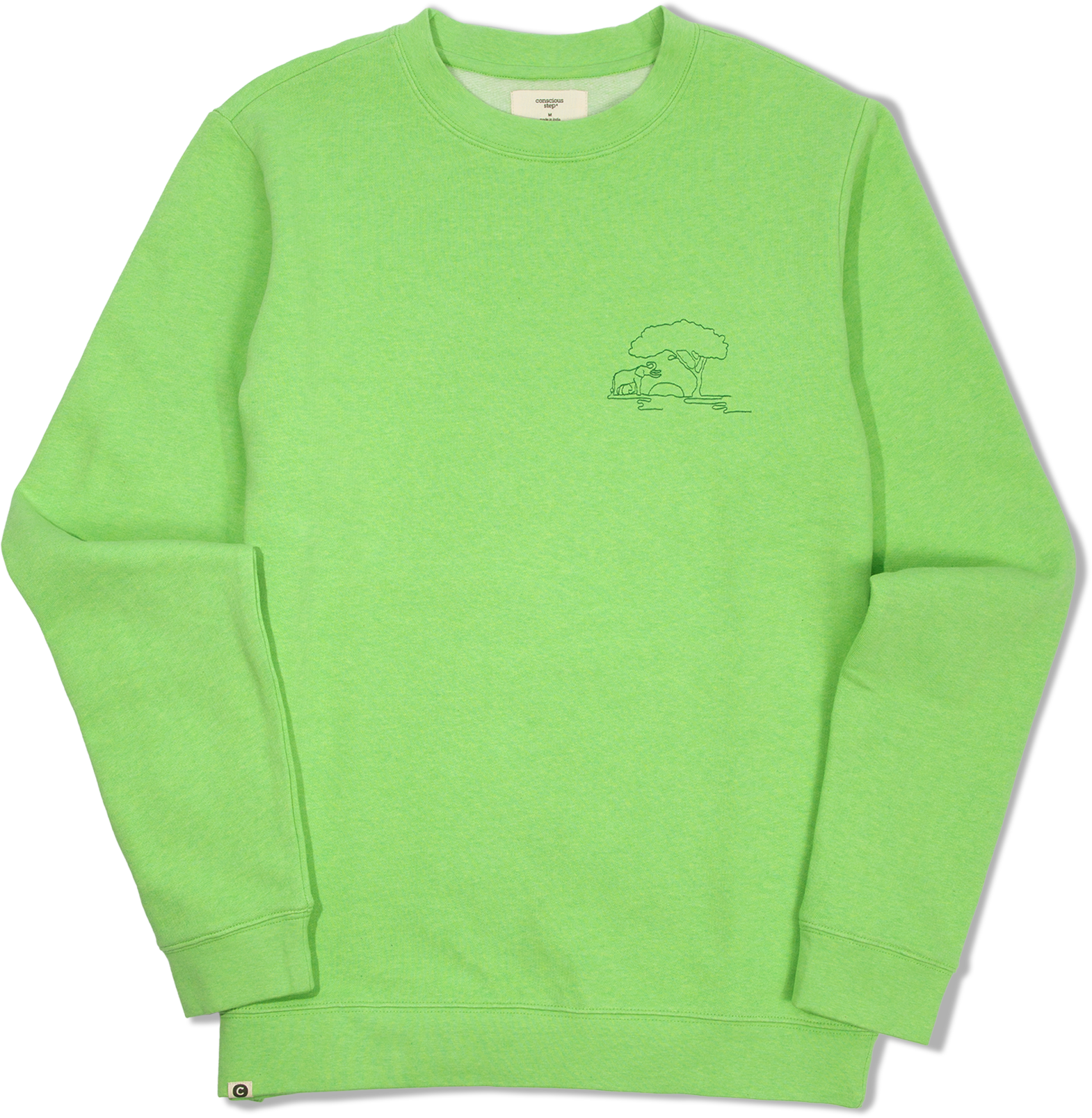 Protect Elephants Crew Sweatshirt