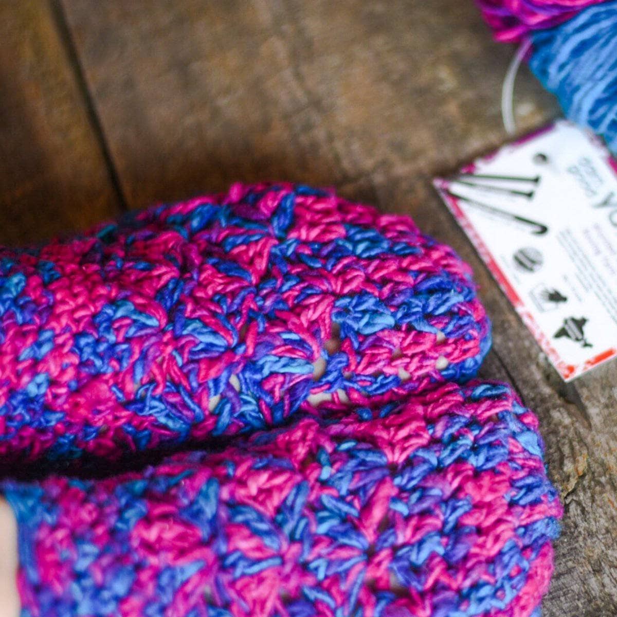 Silk Mer-Slippers Crochet Kit