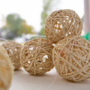 Sisal Ball Ornament Set