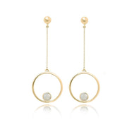 Aurelie Moonstone Earrings