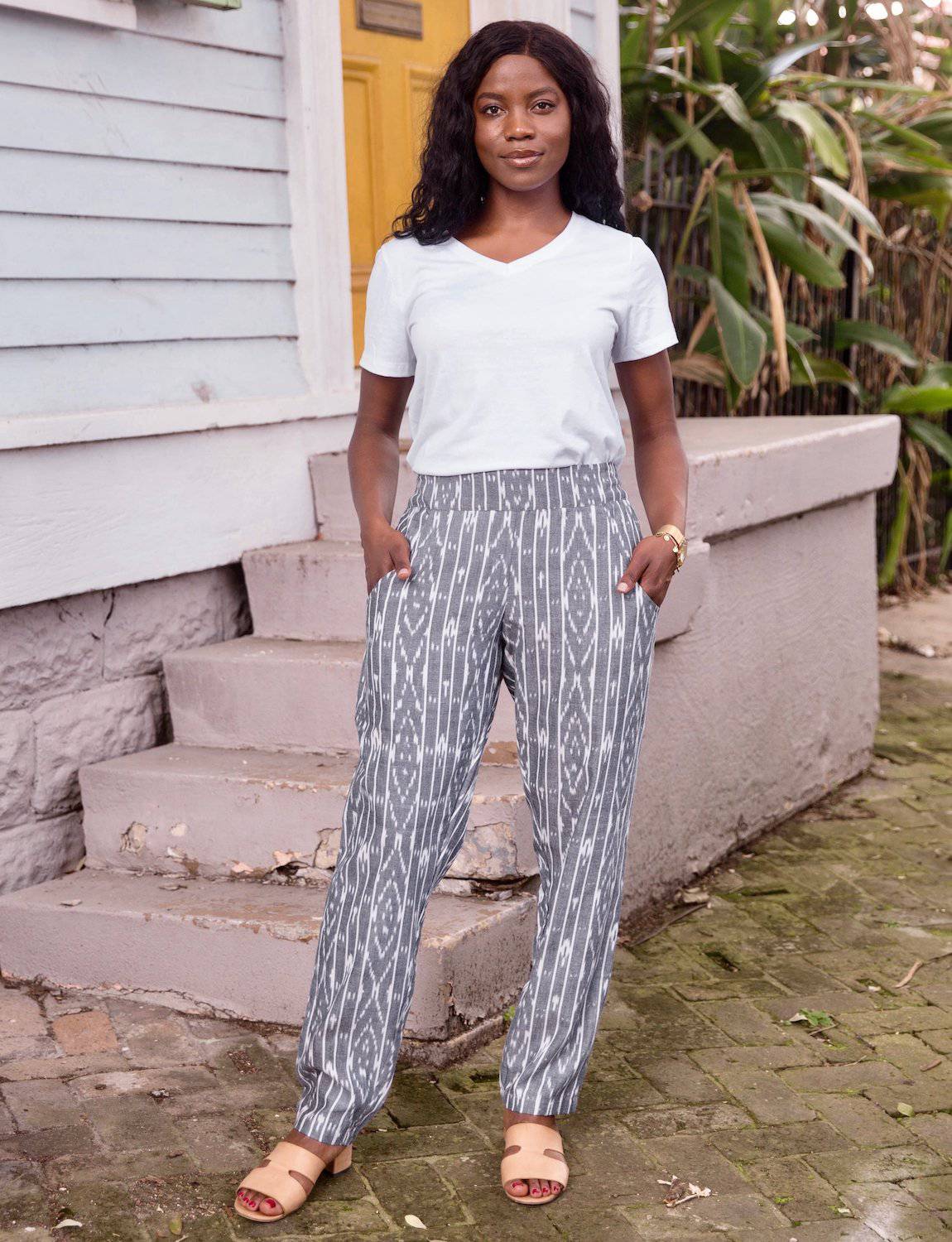 Slate Stripe Pants - FINAL SALE
