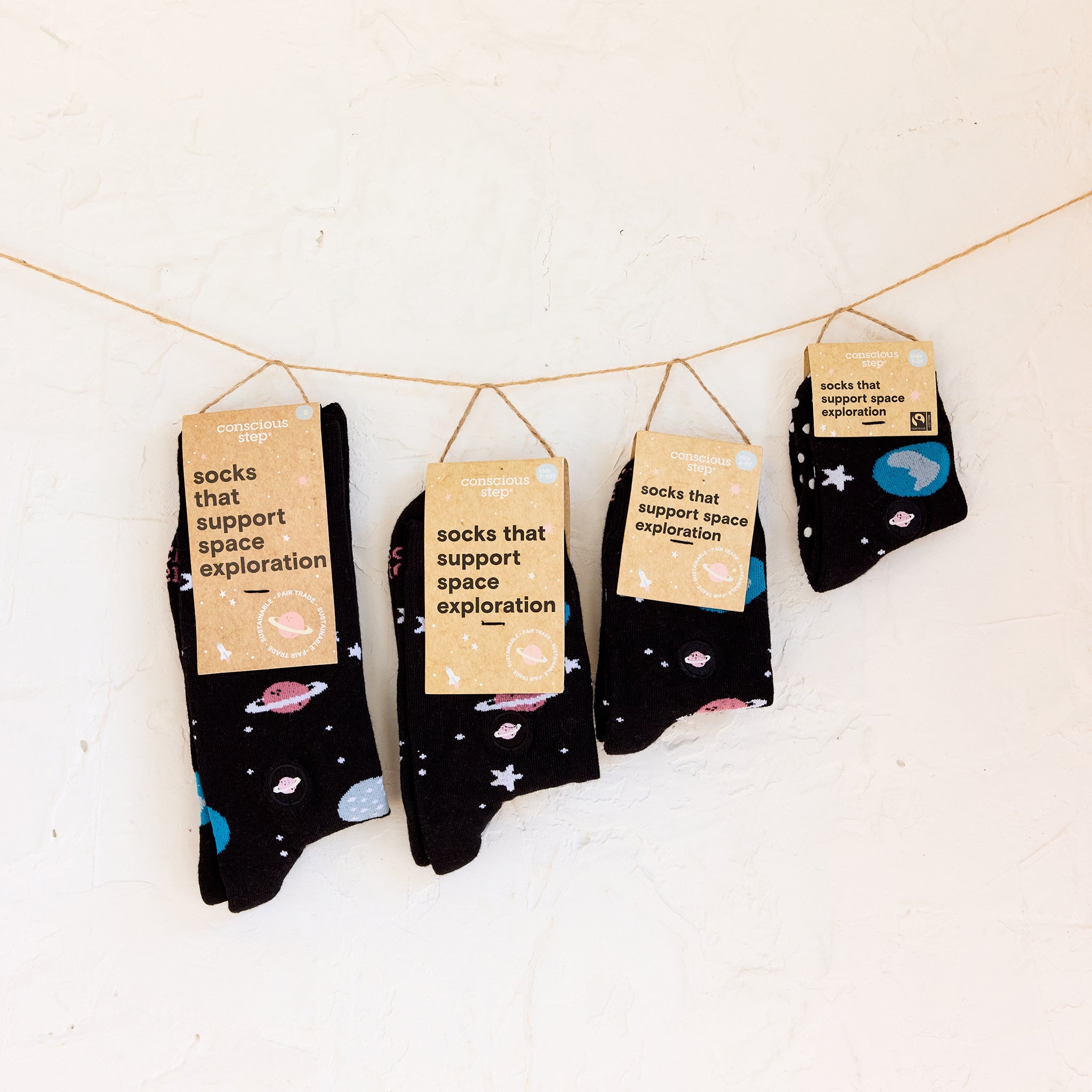 Kids Socks that Support Space Exploration