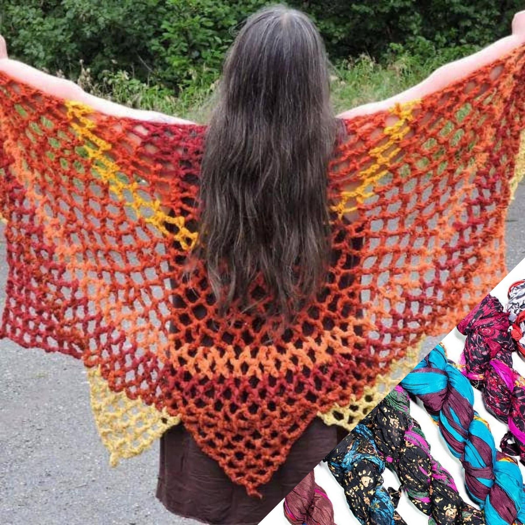 Sunburst Shawl - Crochet Kit