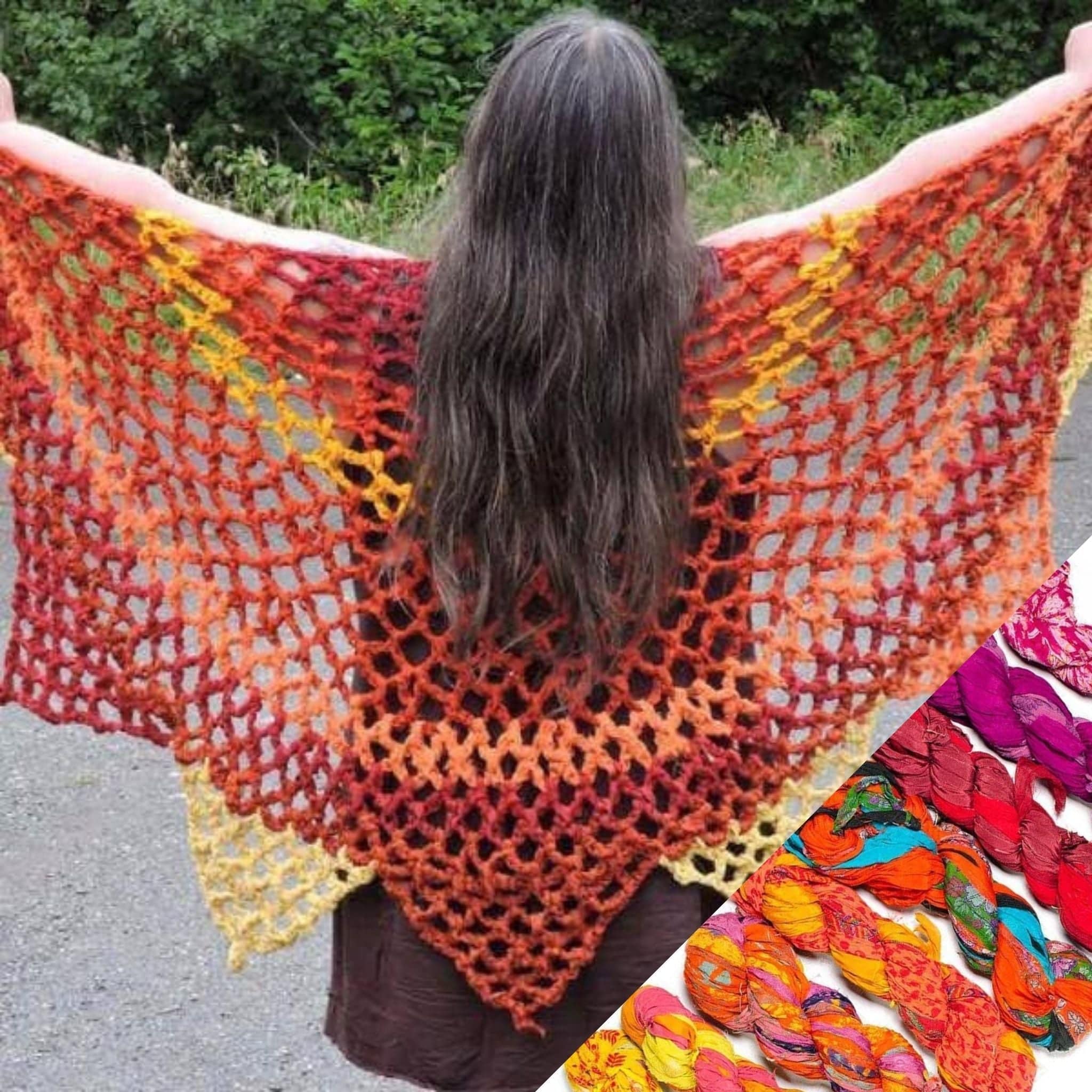 Sunburst Shawl - Crochet Kit