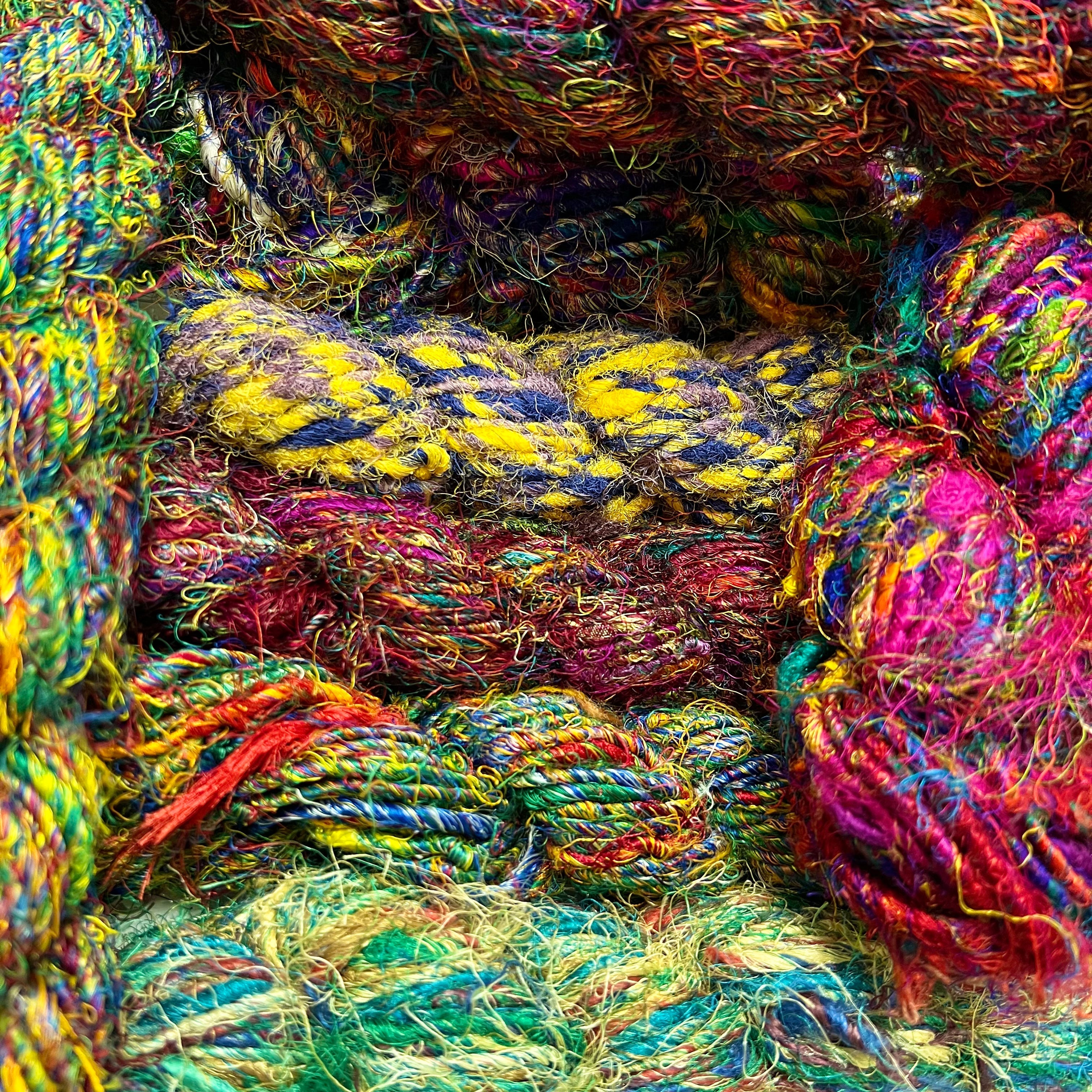 Mystery Hank of Banana Fiber Yarn