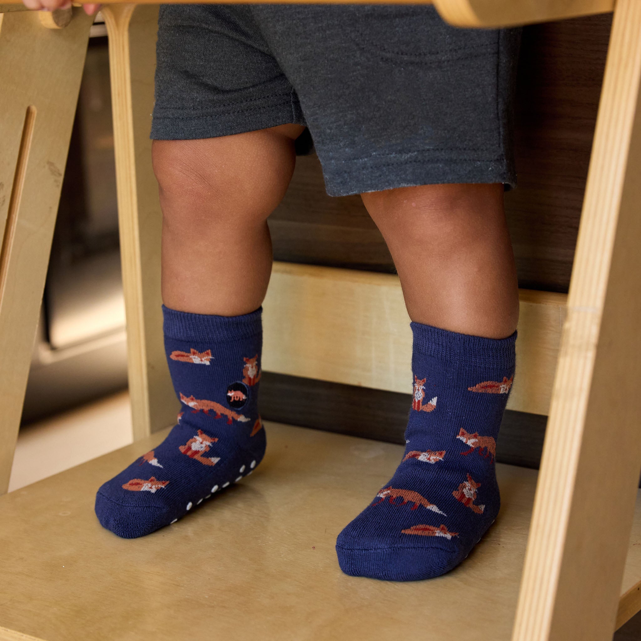 Kids Socks that Protect Foxes