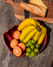 Teak Fruit Bowl