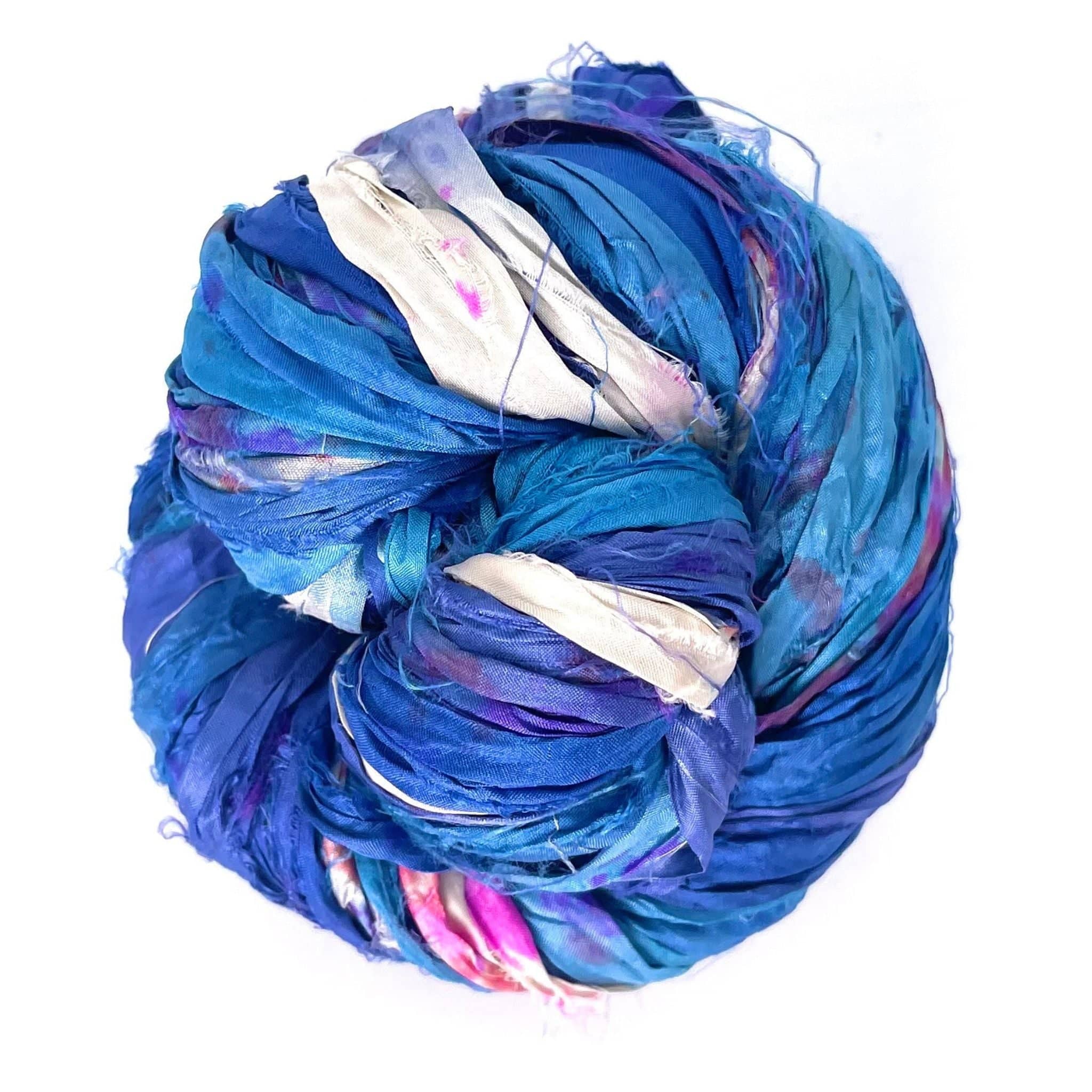 Artisan Recycled Sari Ribbon – Sari Treasures in Every Strand