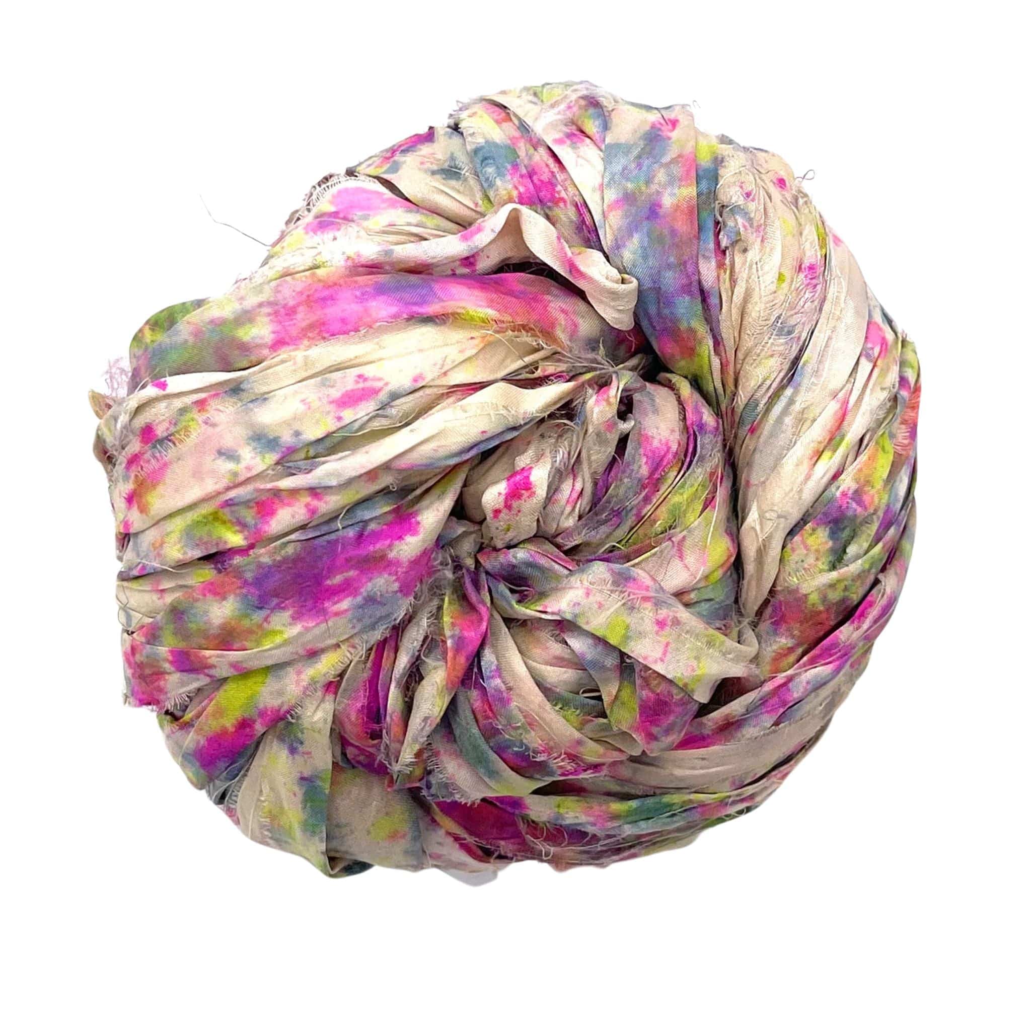 Artisan Recycled Sari Ribbon – Sari Treasures in Every Strand
