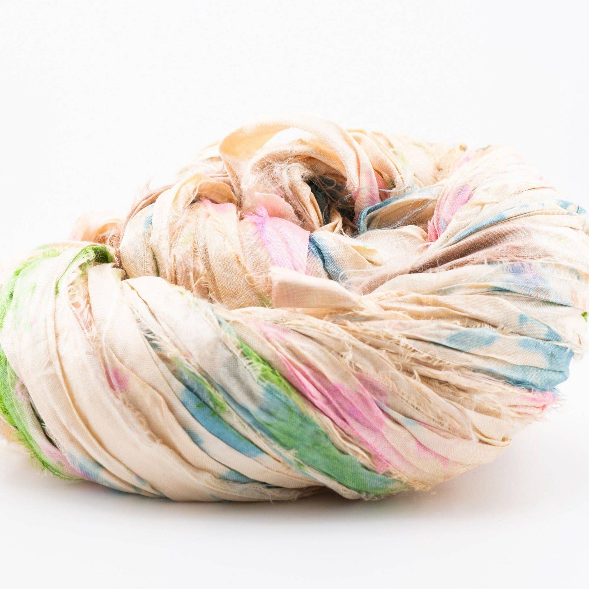 Artisan Recycled Sari Ribbon – Sari Treasures in Every Strand