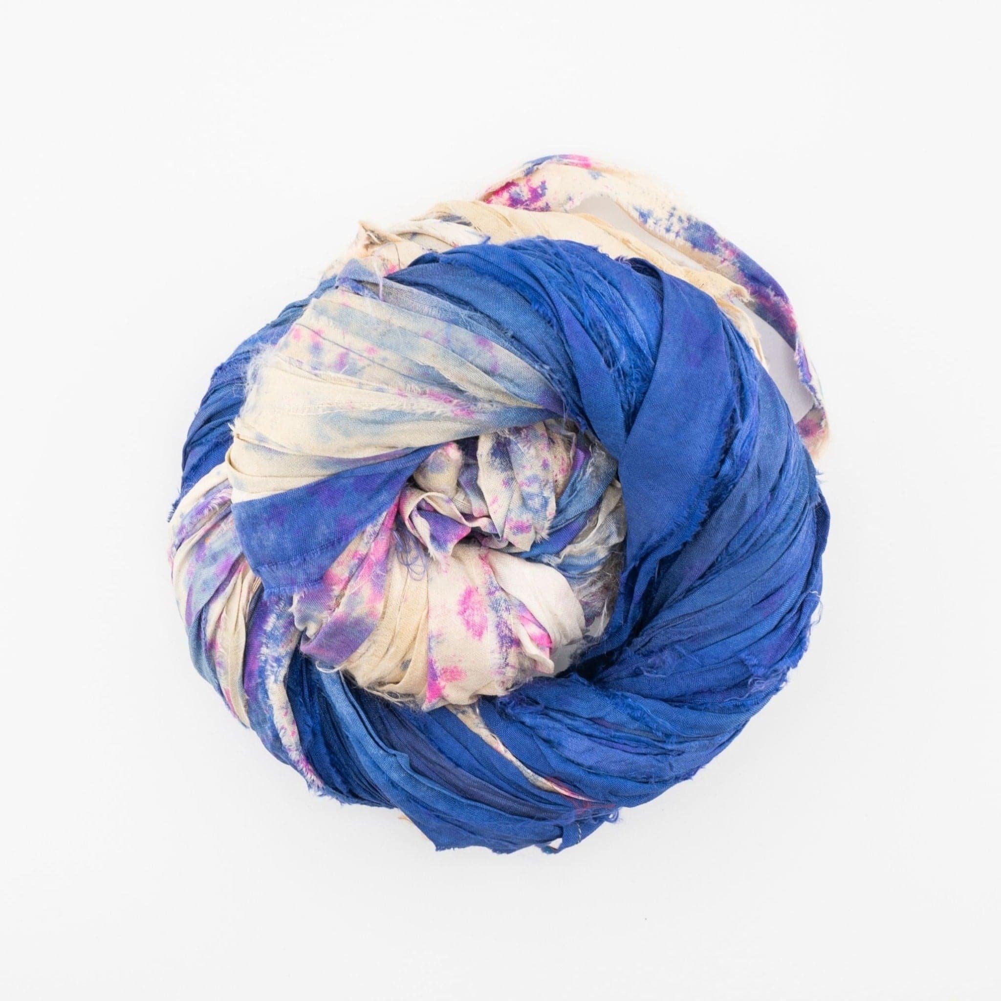 Artisan Recycled Sari Ribbon – Sari Treasures in Every Strand