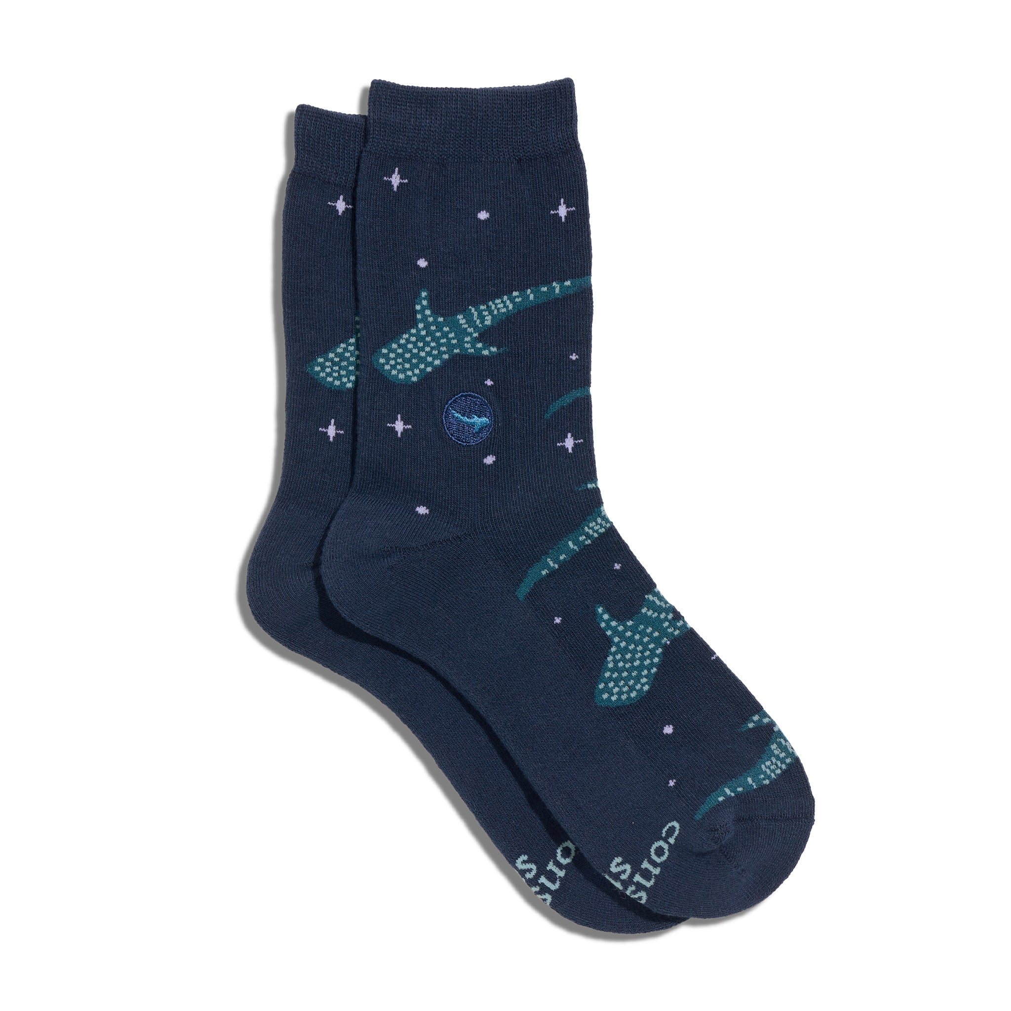Kids Socks that Protect Whale Sharks