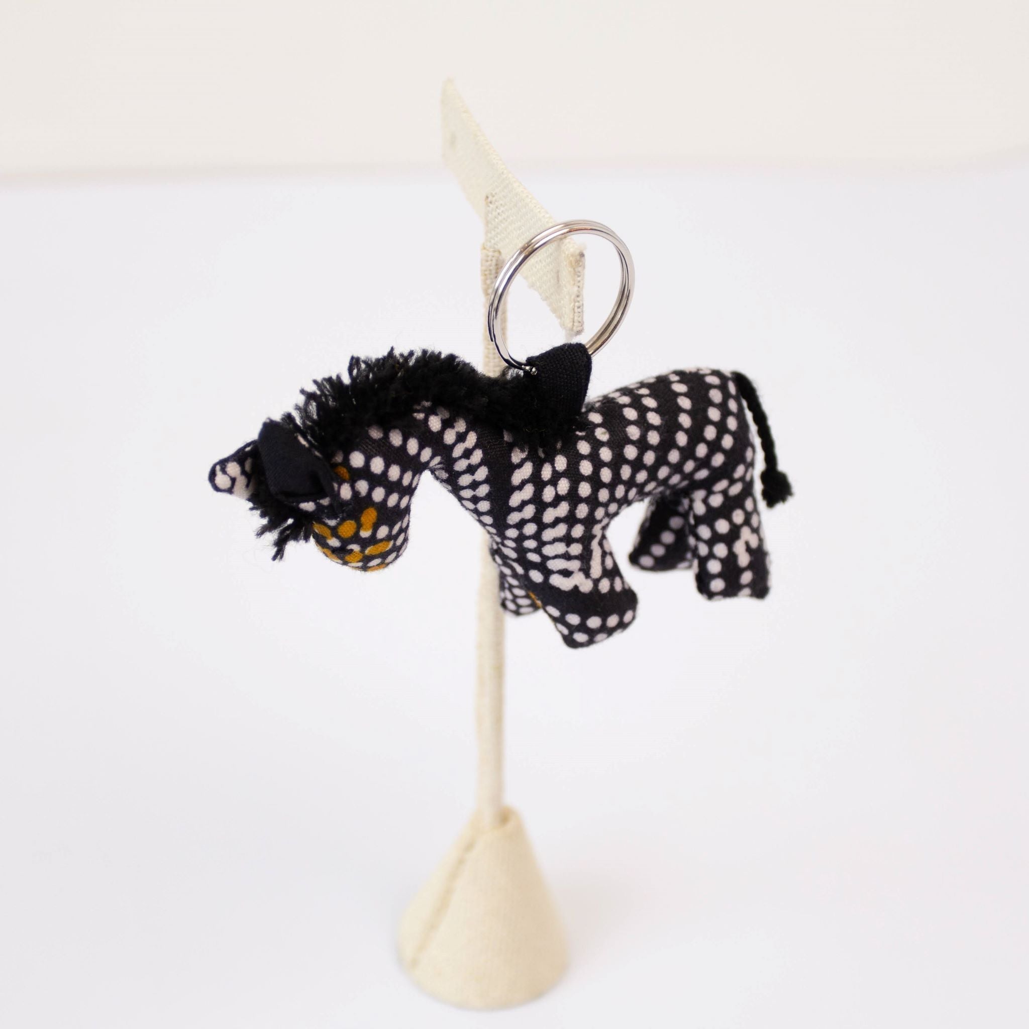 Kitenge Animal Keychain